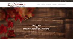 Desktop Screenshot of crossroadschurchvt.org
